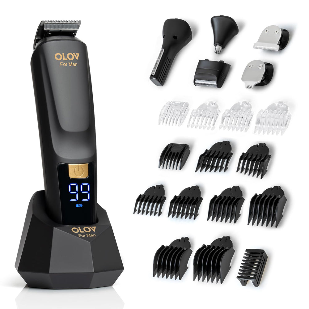 OLOV For Man beard trimmer front view for precise grooming
