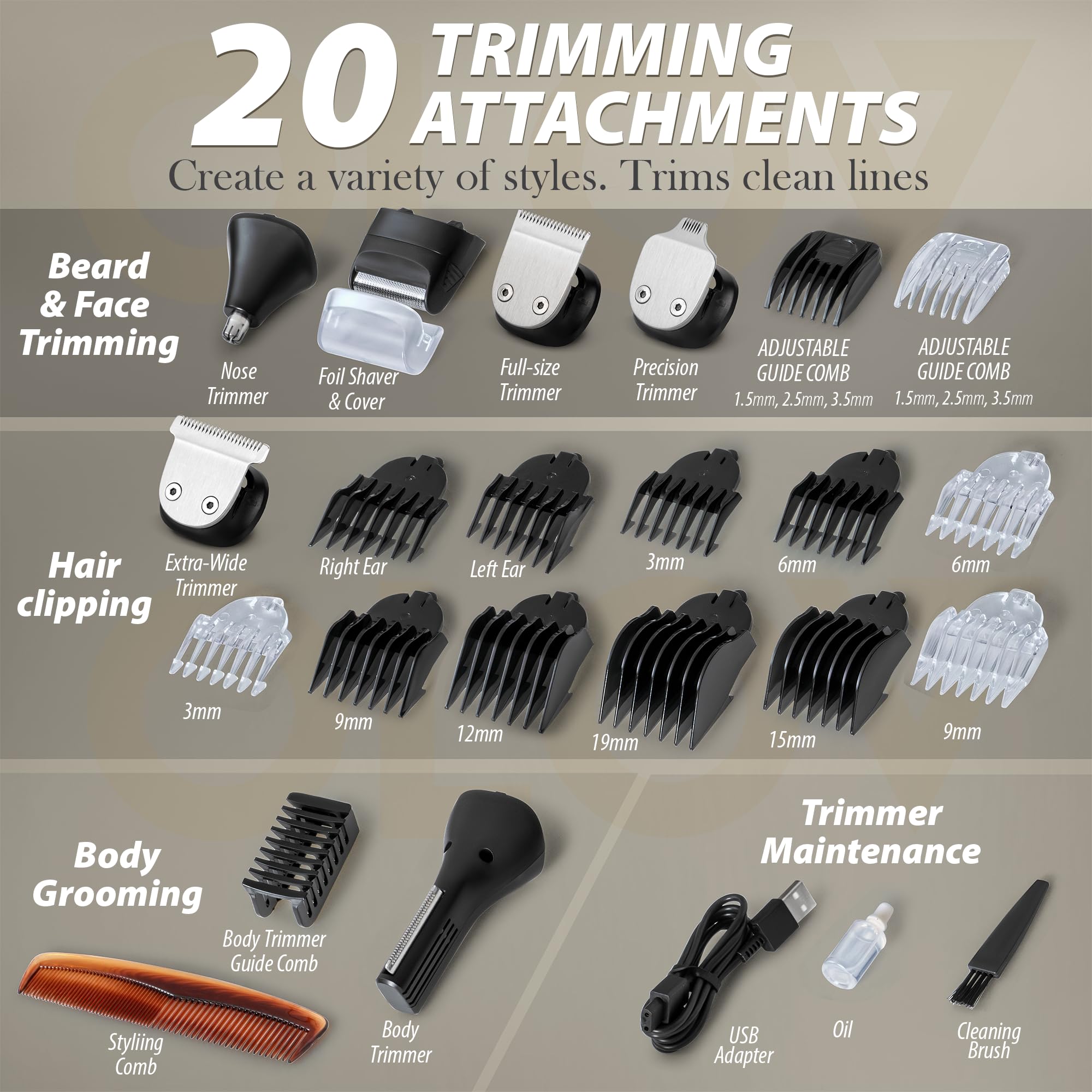 OLOV For Man electric shaver in action for smooth facial trimming