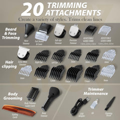 OLOV For Man electric shaver in action for smooth facial trimming