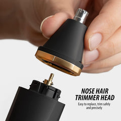 OLOV groin trimmer with ceramic blades delivers smooth trimming with minimal tug.