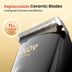 OLOV PROFESSIONAL featuring 2-speed motor for thick and fine hair adjustments.
