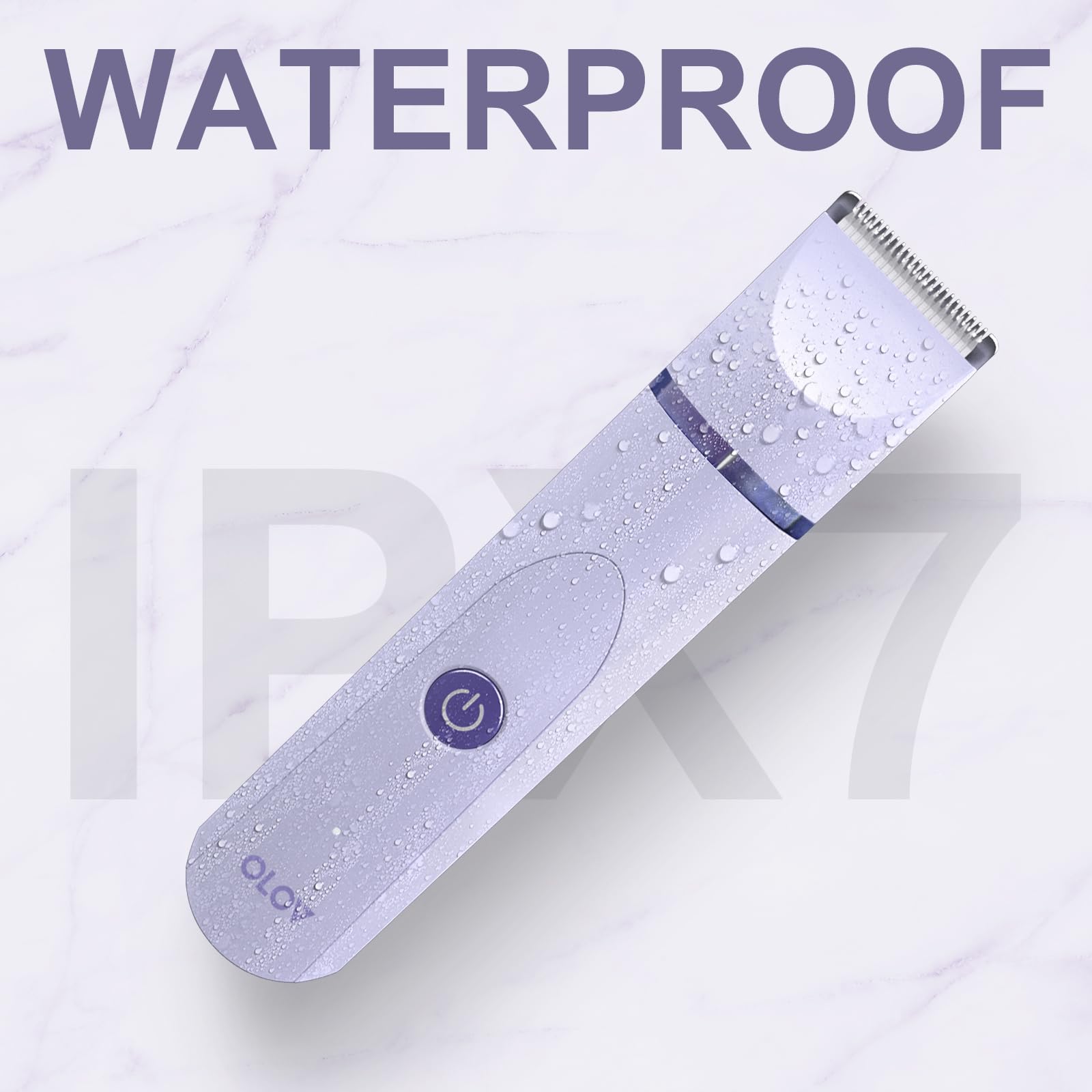 OLOV purple body groomer delivers precise, comfortable care for daily grooming.