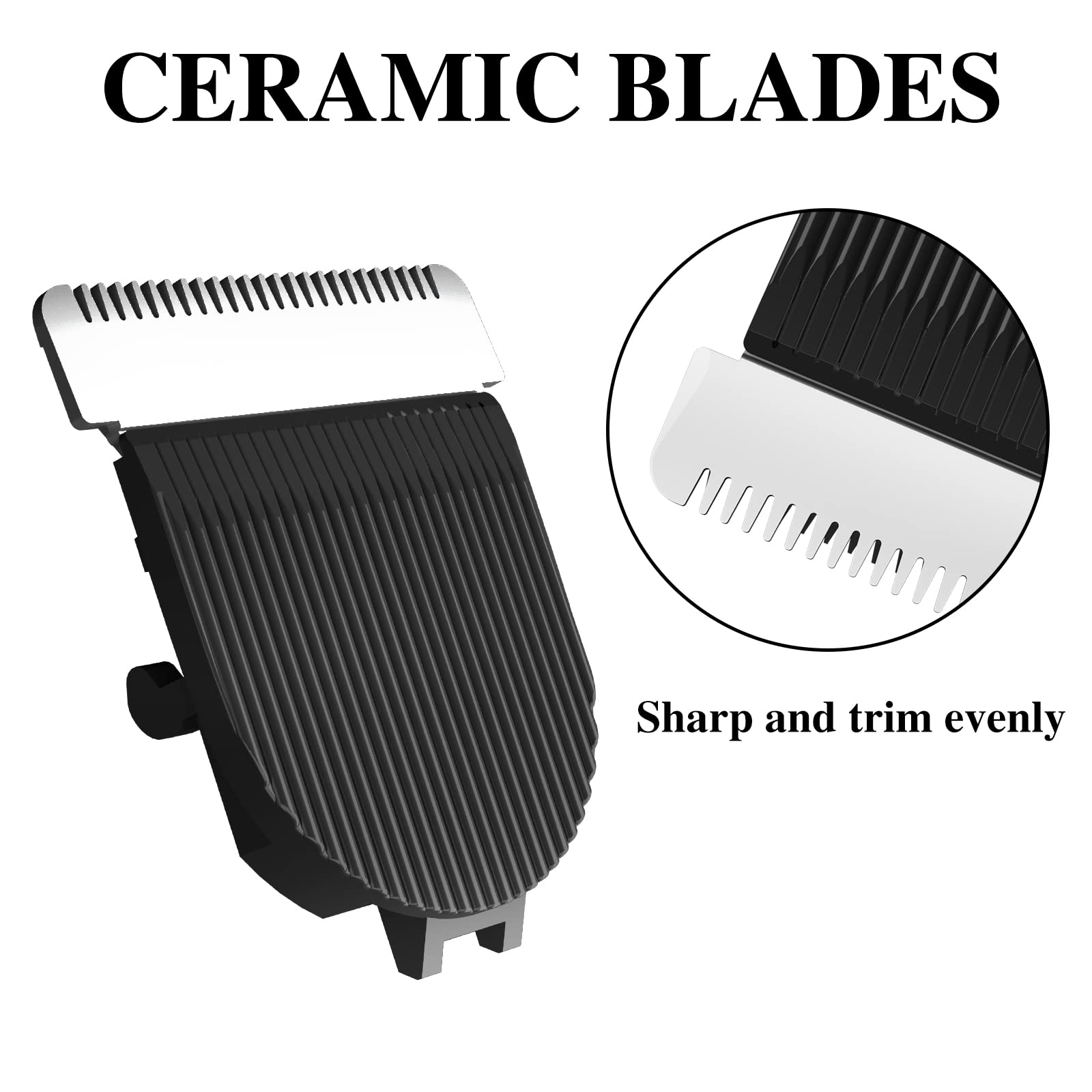 OLOV replacement blade snap-in installation shows easy snap-in fit for quick swapping.