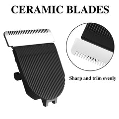 OLOV replacement blade snap-in installation shows easy snap-in fit for quick swapping.