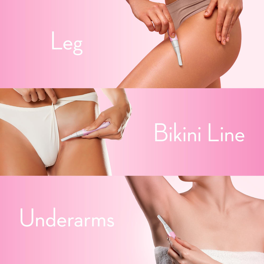 OLOV Slim Facial Hair Removal easy cleaning process for convenient maintenance after use.
