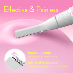 OLOV Slim Facial Hair Removal trimmer head designed for precise contouring and natural curves.
