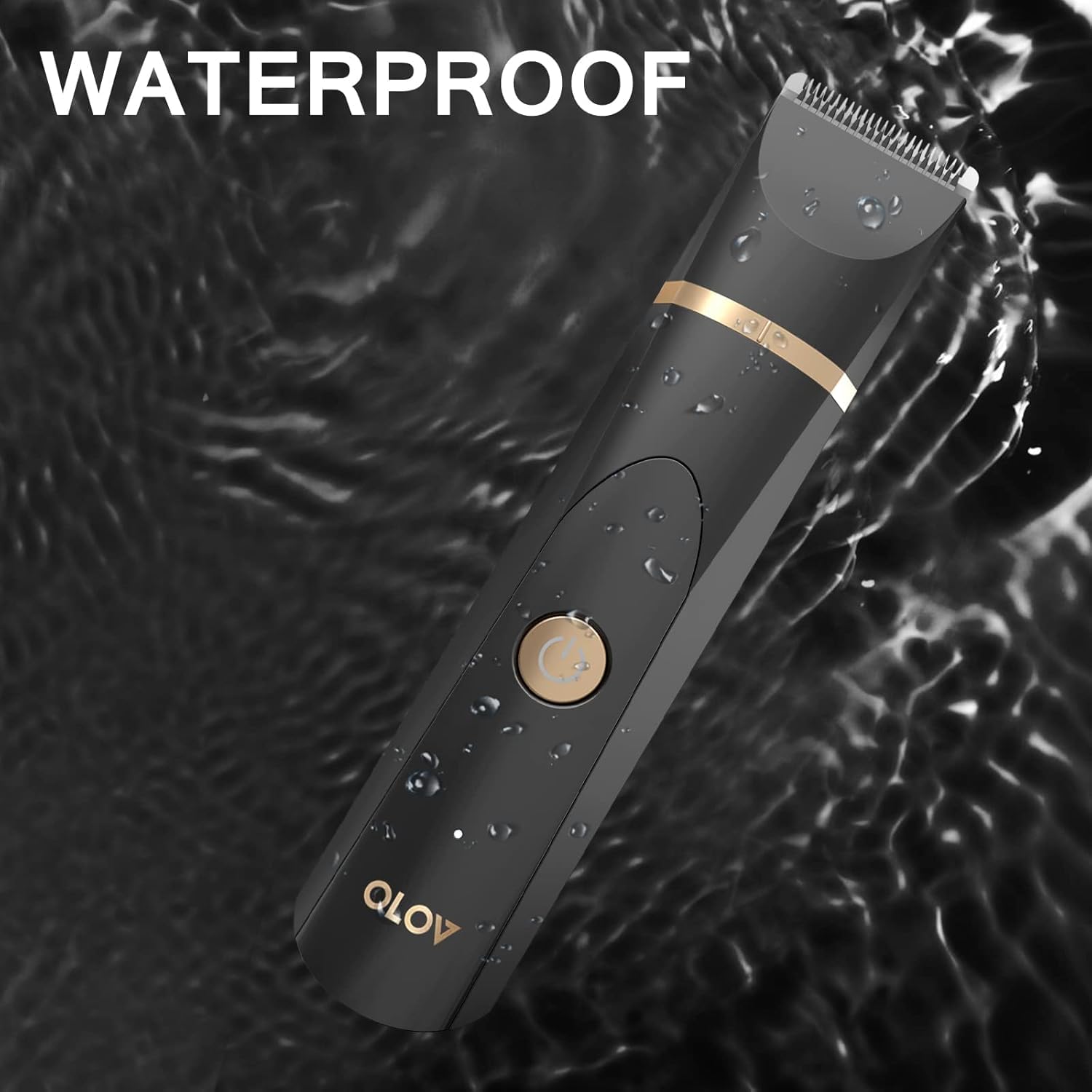OLOV USB recharge dock for convenient cordless charging.