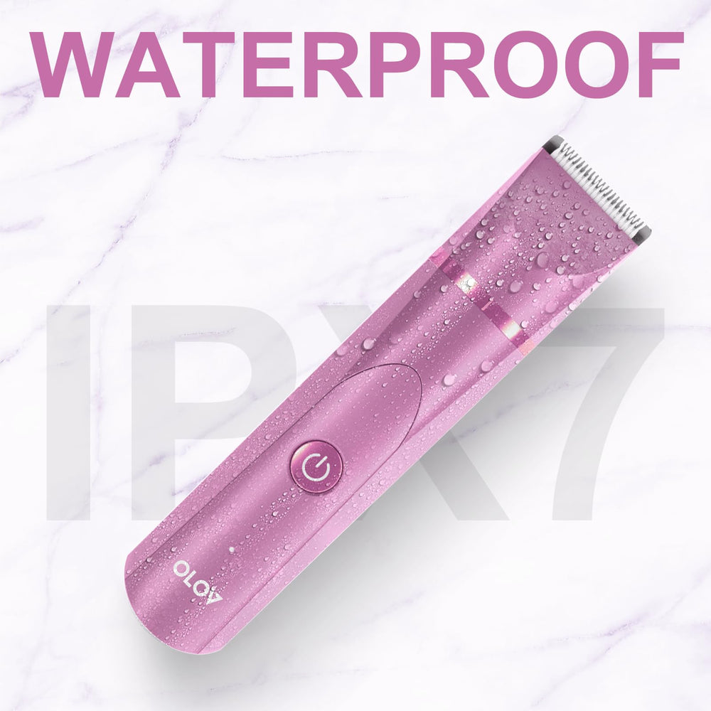 OLOV wet/dry use enables versatile grooming in any bathroom