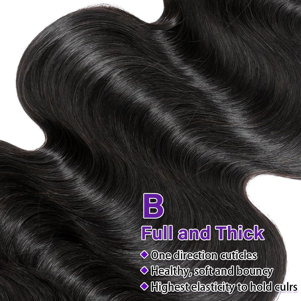 Olsmkis Brazilian virgin hair bundles 22 inch body wave for glamorous length