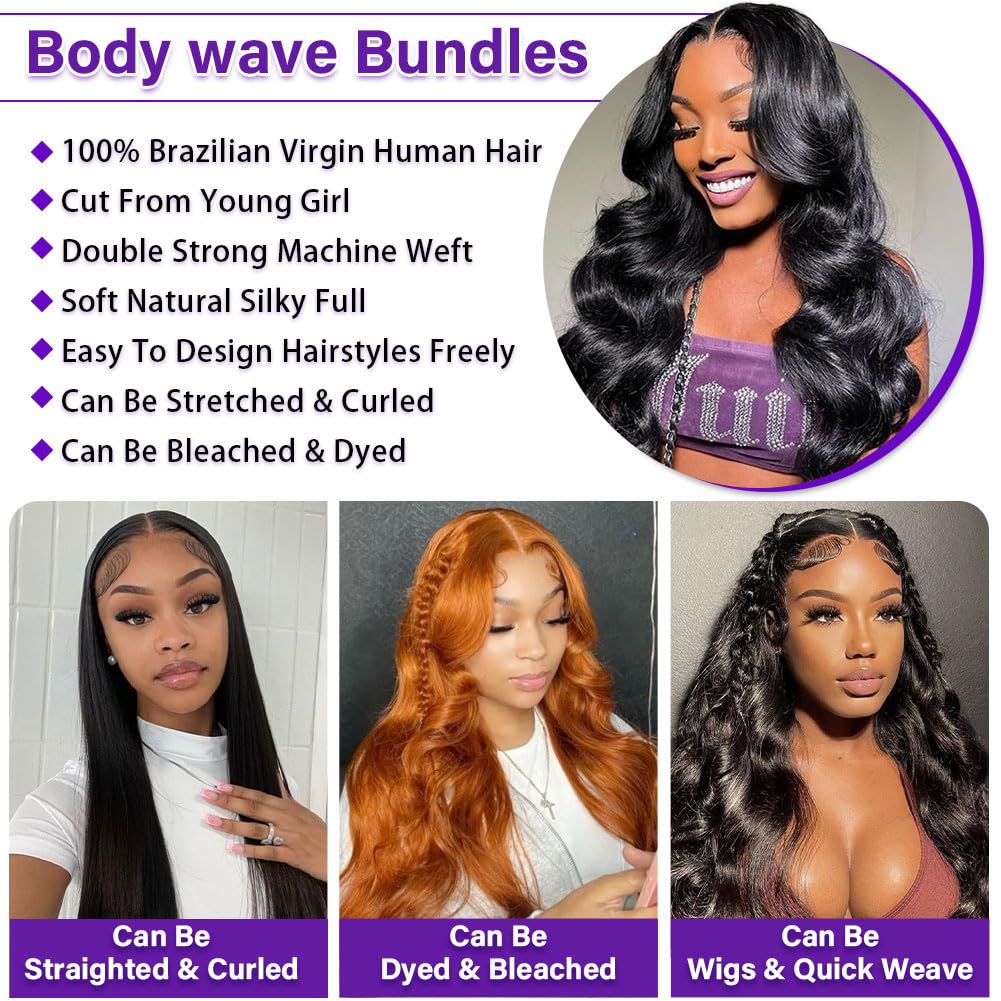 Olsmkis stylable body wave hair suitable for versatile looks