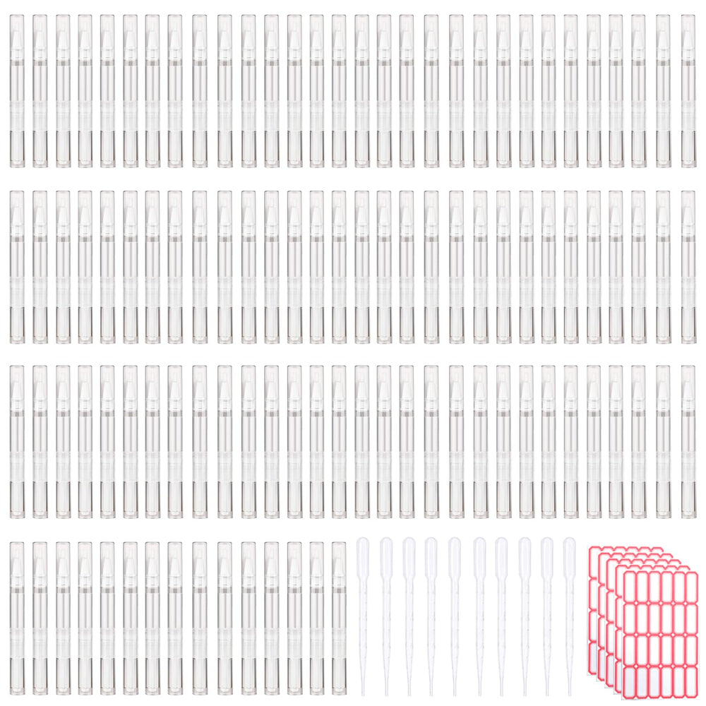 Olutacot 110pcs empty cuticle oil pens package for DIY nail care.