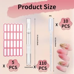 Olutacot brush-tip close-up demonstrates smooth, even application.