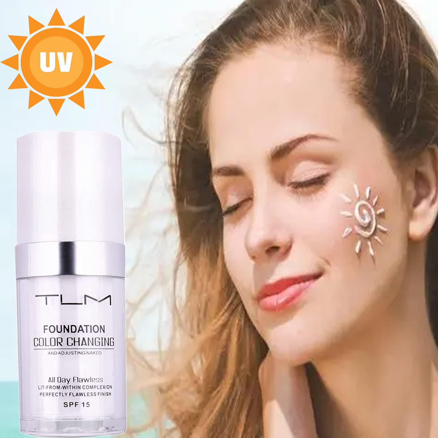 omaky liquid-base application scene emphasizes even, non-drying finish.