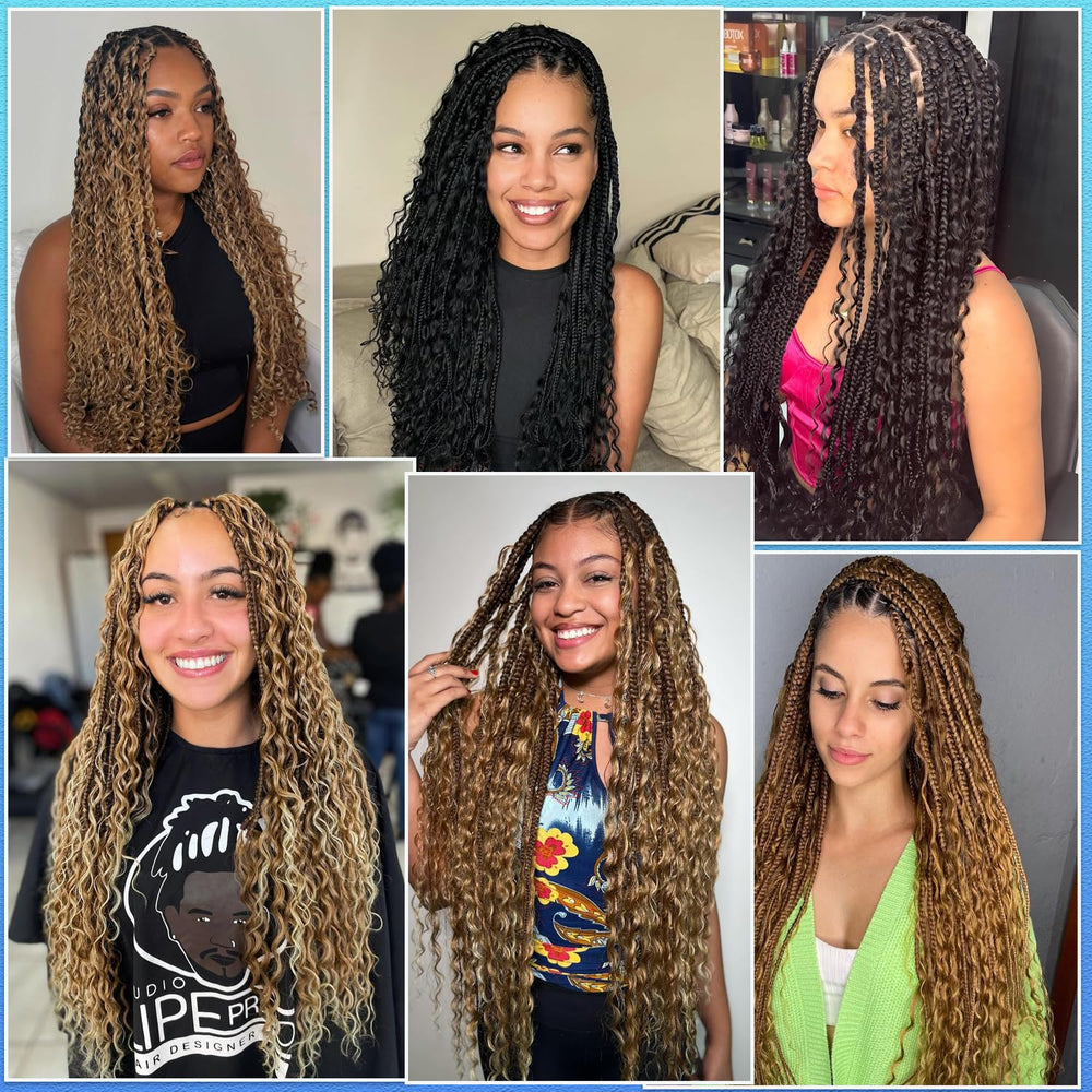 Ombrmal soft, tangle-free braid hair that resists frizz for lasting styles.