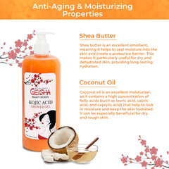 OMIC Geisha lather-foaming action reveals rich cleansing for radiant skin.