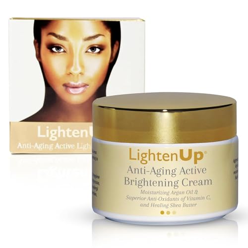OMIC Lighten-Up with argan oil and shea butter demonstrates rich hydration.