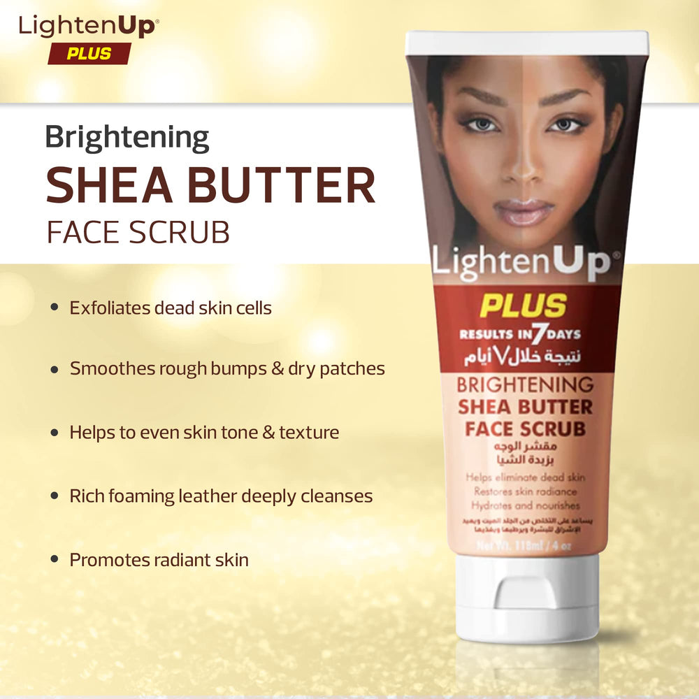 OMIC Lighten-Up Brightening Face Wash with shea butter for moisture