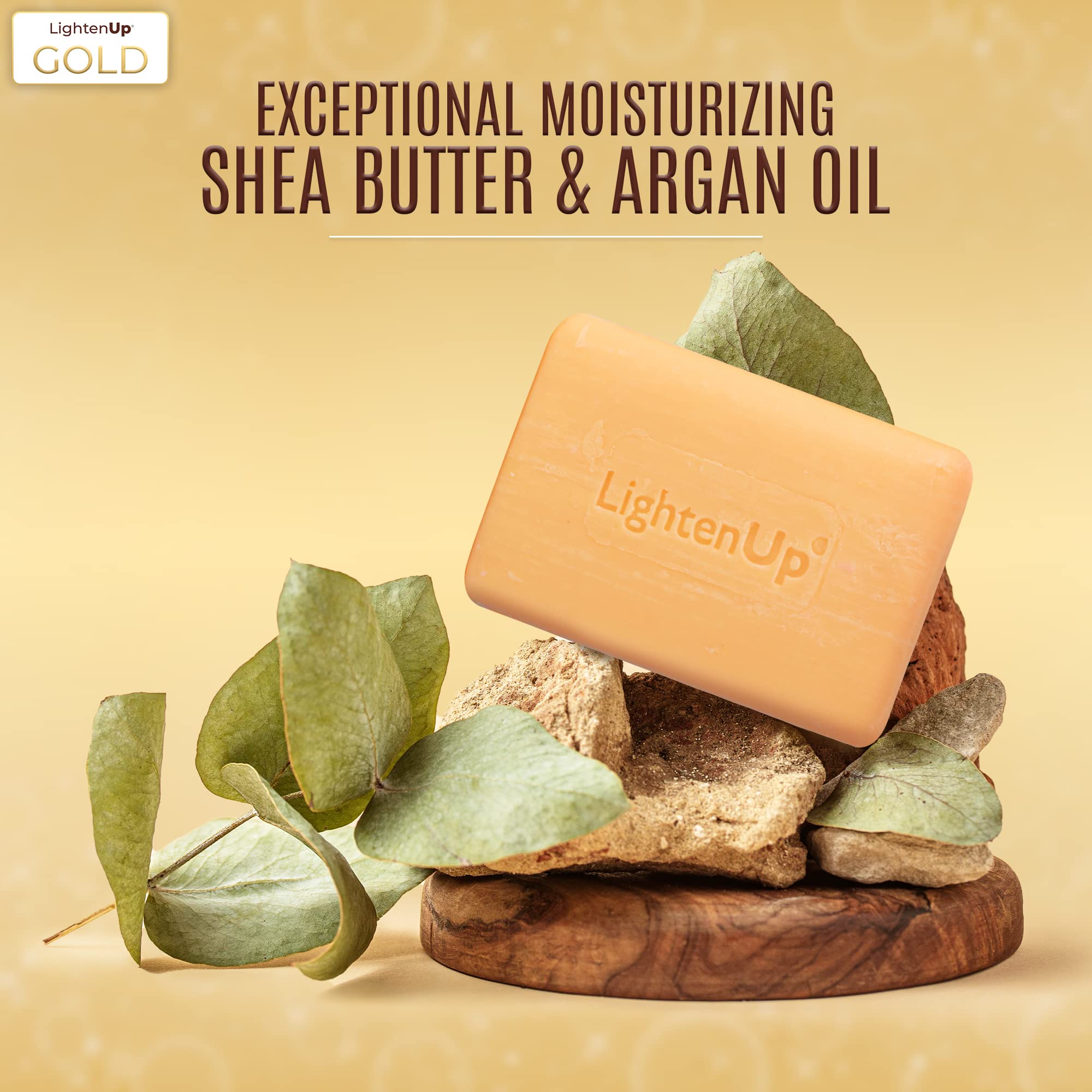 OMIC Lighten-Up rich lather close-up demonstrates thorough cleansing and smoother skin.