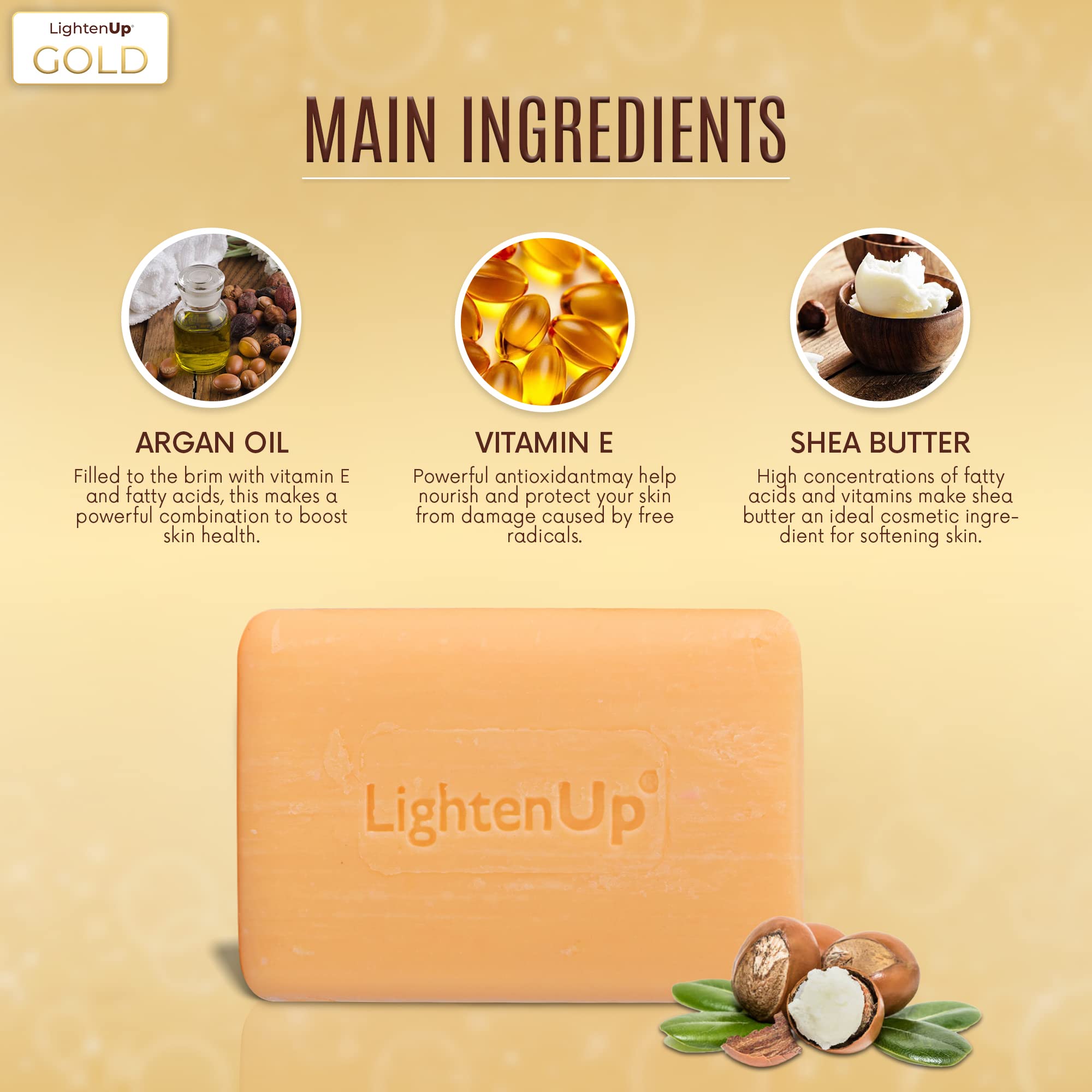 OMIC Lighten-Up anti-aging formula supports even tone and gentle brightness.