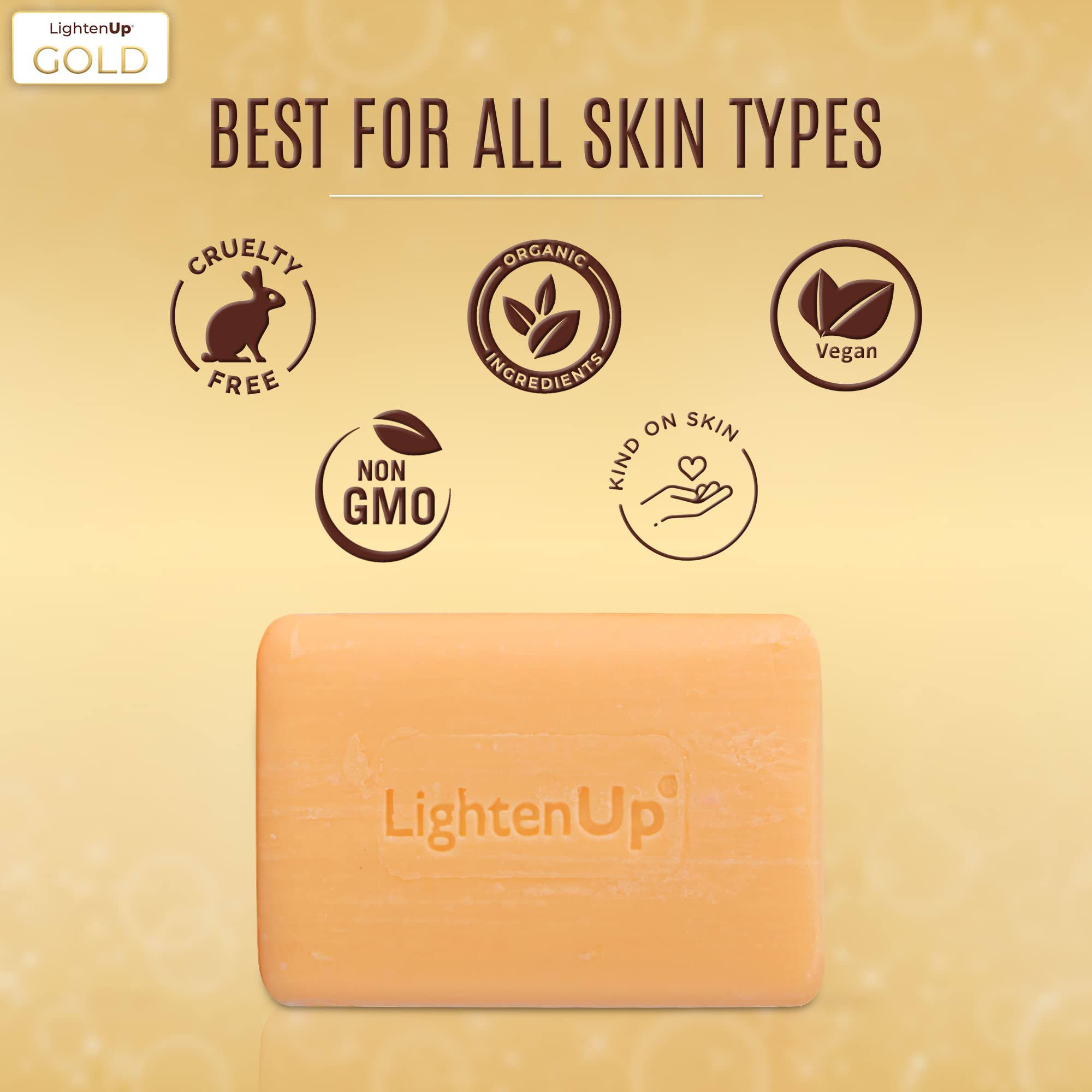 OMIC Lighten-Up anti-aging formula supports even tone and gentle brightness.