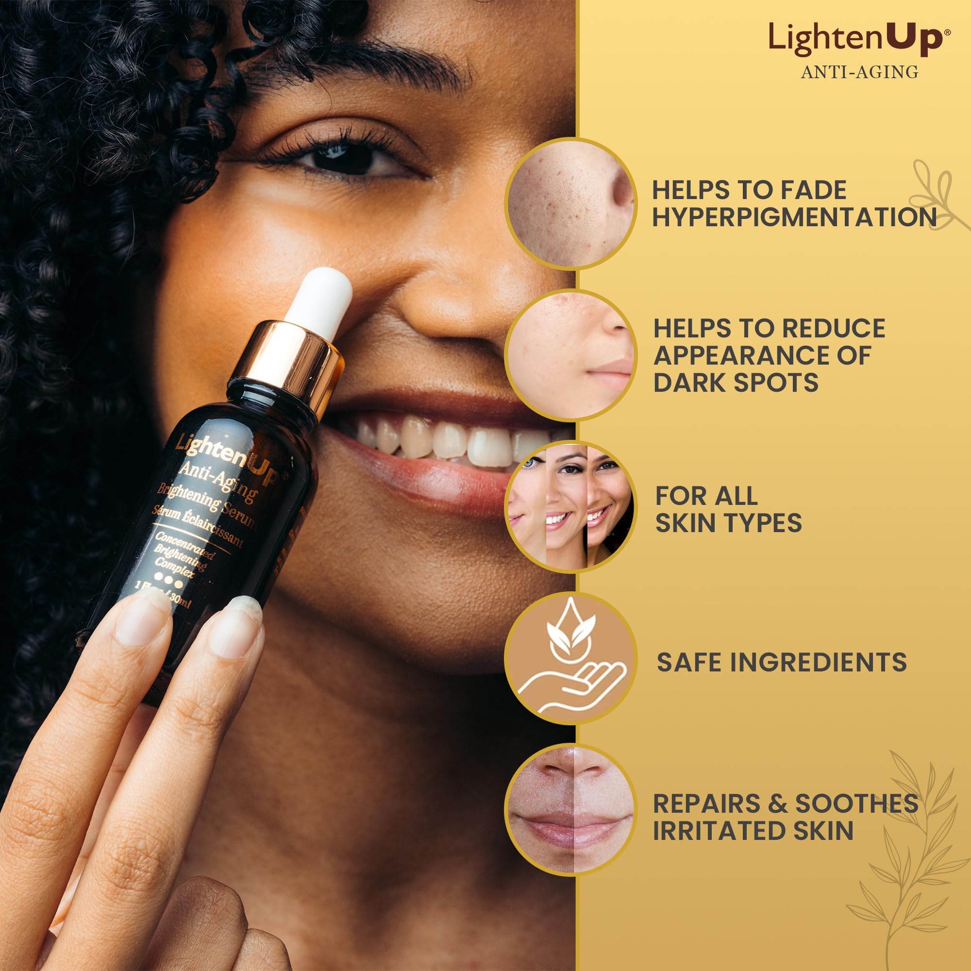OMIC Lighten-Up serum with SPF 50 supports daily protection and brightening