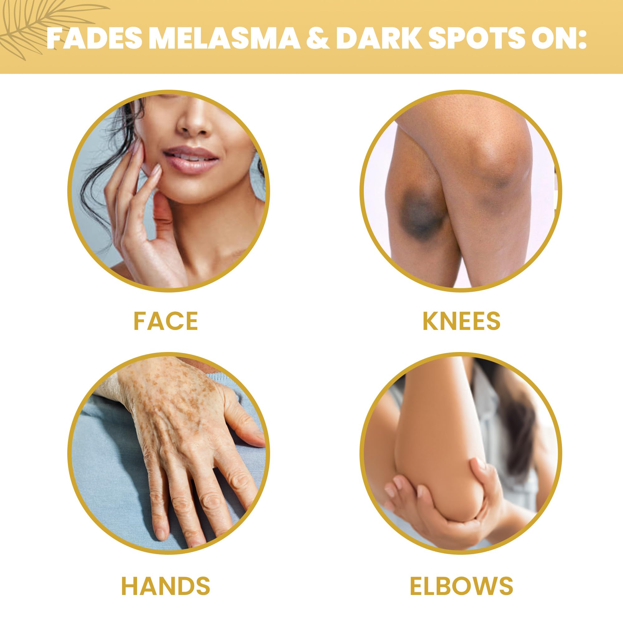 OMIC Lighten-Up demonstrates versatile use on hands, armpits, and knees