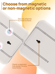OMIRO makeup mirror 10x7-inch-wide-view delivers broad reflection for makeup and skincare.