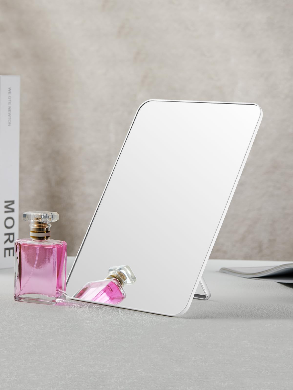OMIRO makeup mirror office-desk-cubicle-setup adds reliable reflection for daily routines.