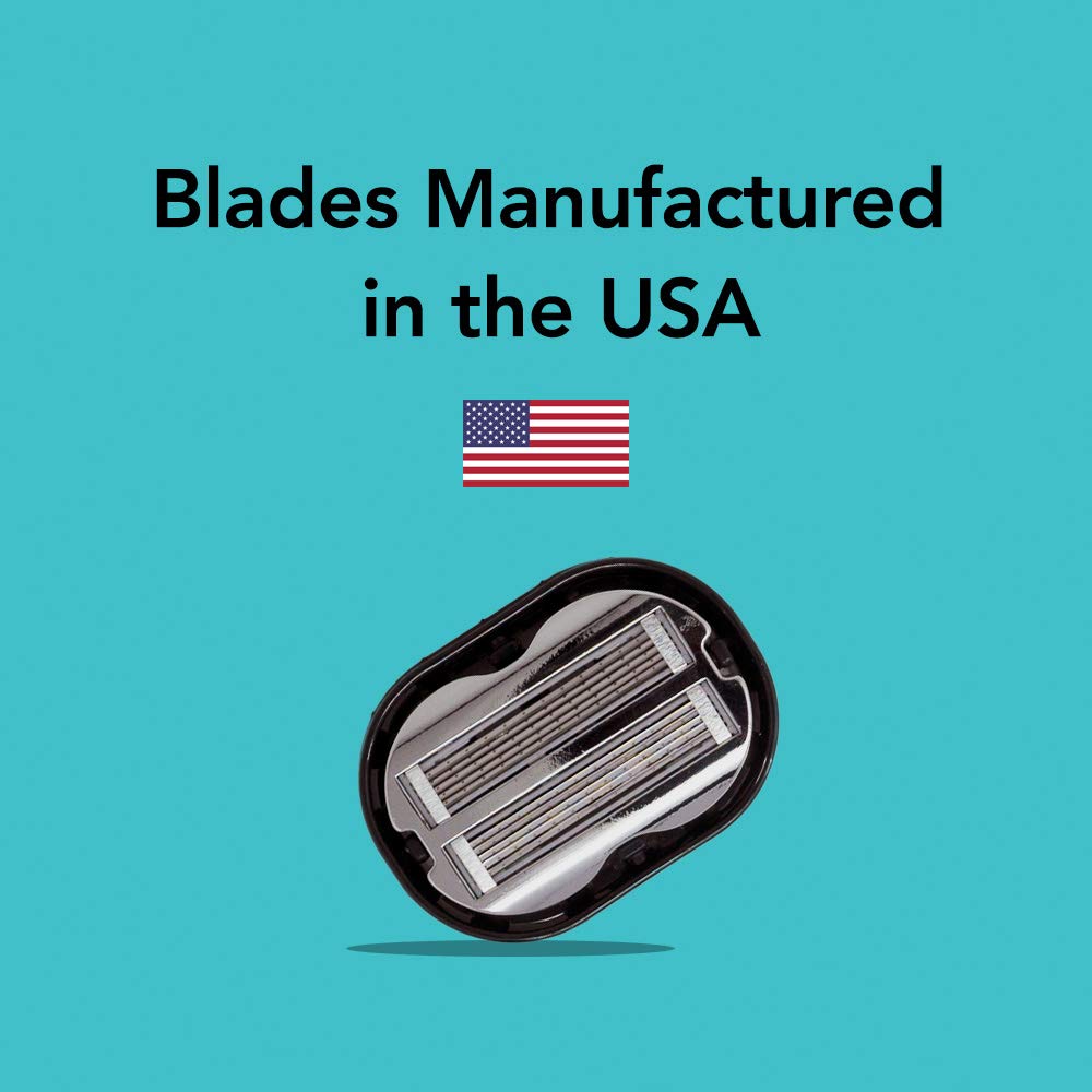 OmniShaver self-cleaning-head reduces clogging during shaving