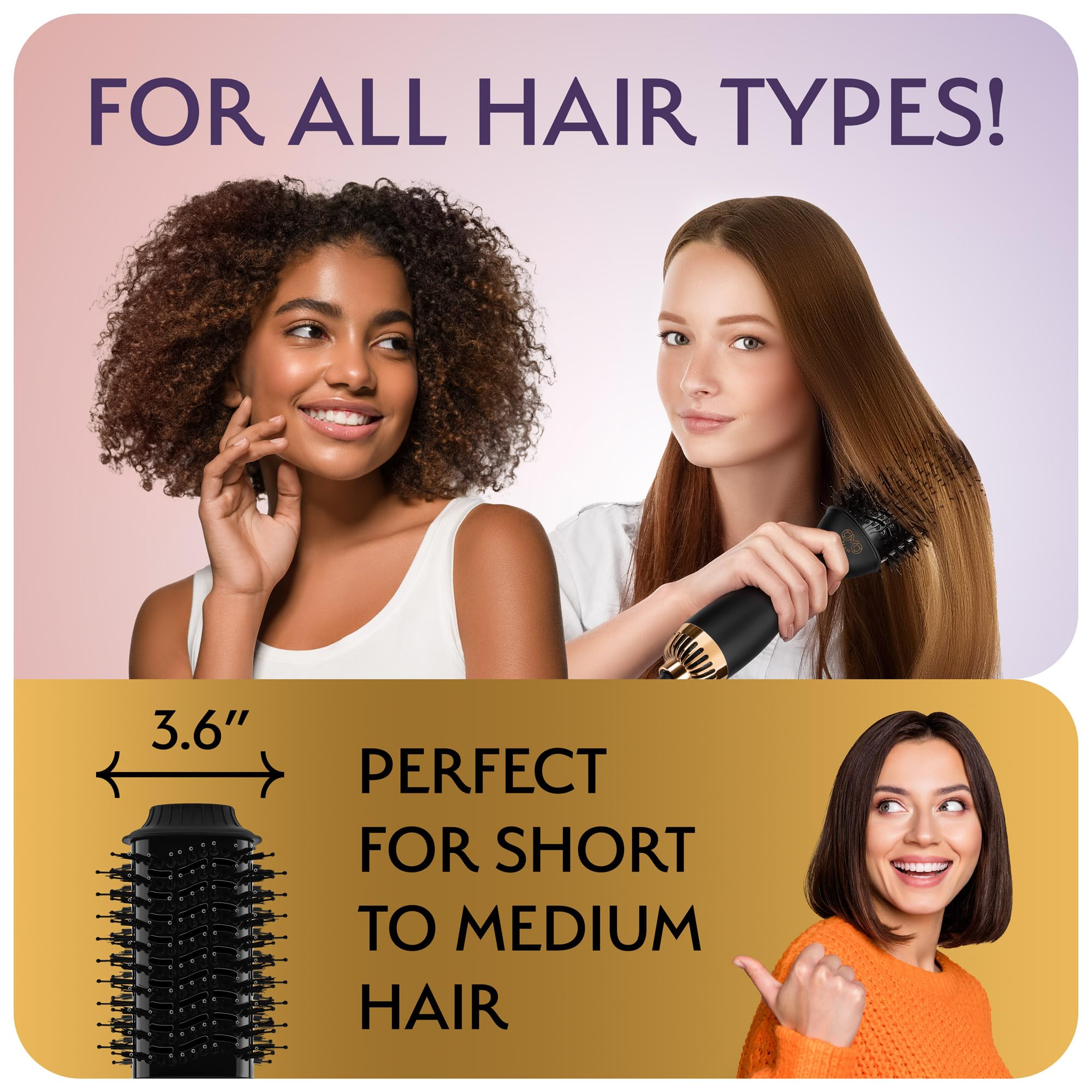 OMOteam dual voltage travel dryer enables worldwide styling