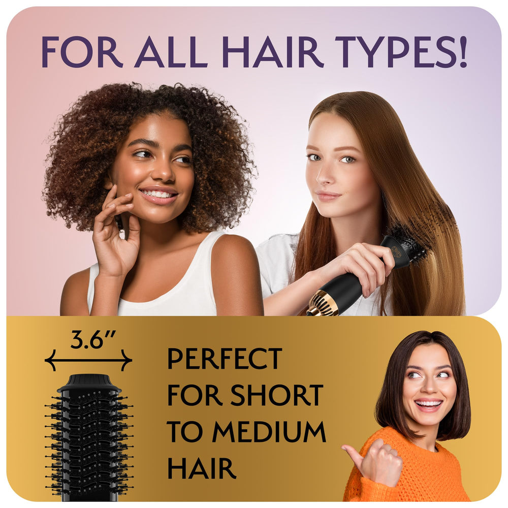 OMOteam dual voltage travel dryer enables worldwide styling