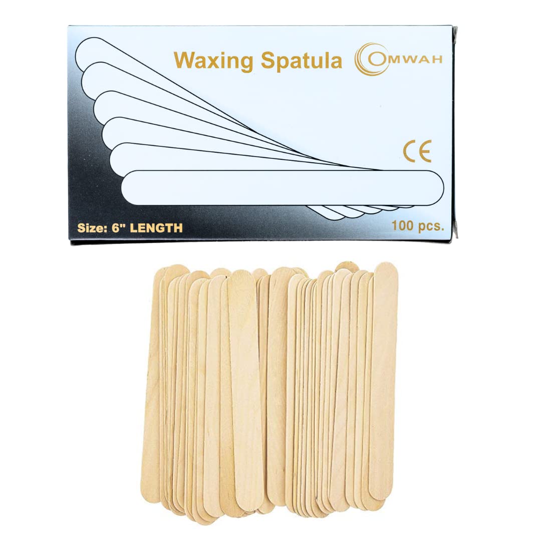OMWAH eyebrow wax applicator—ergonomic handle for comfortable waxing