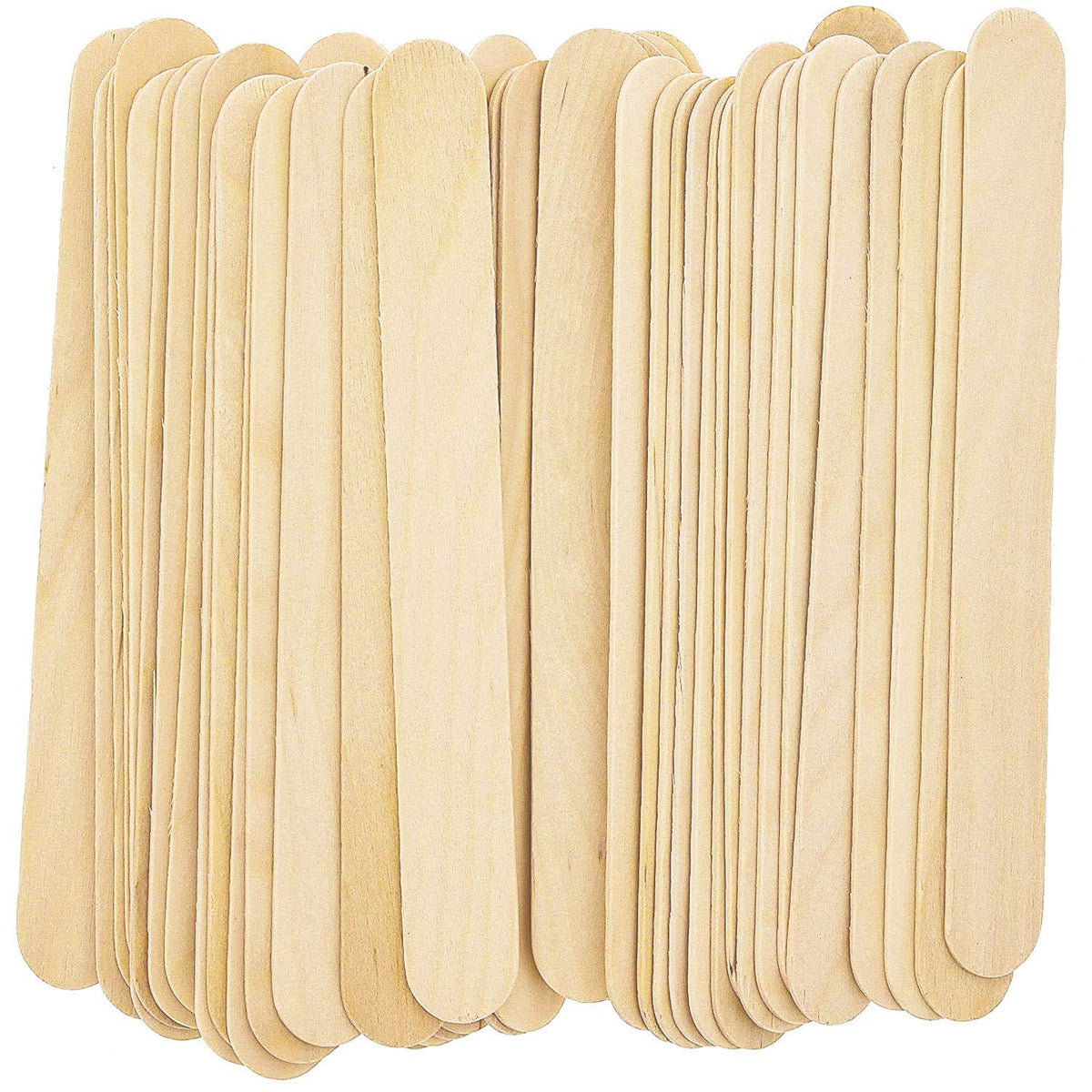 OMWAH Wax Stick 100pcs pack—durable wooden spatulas for waxing sessions