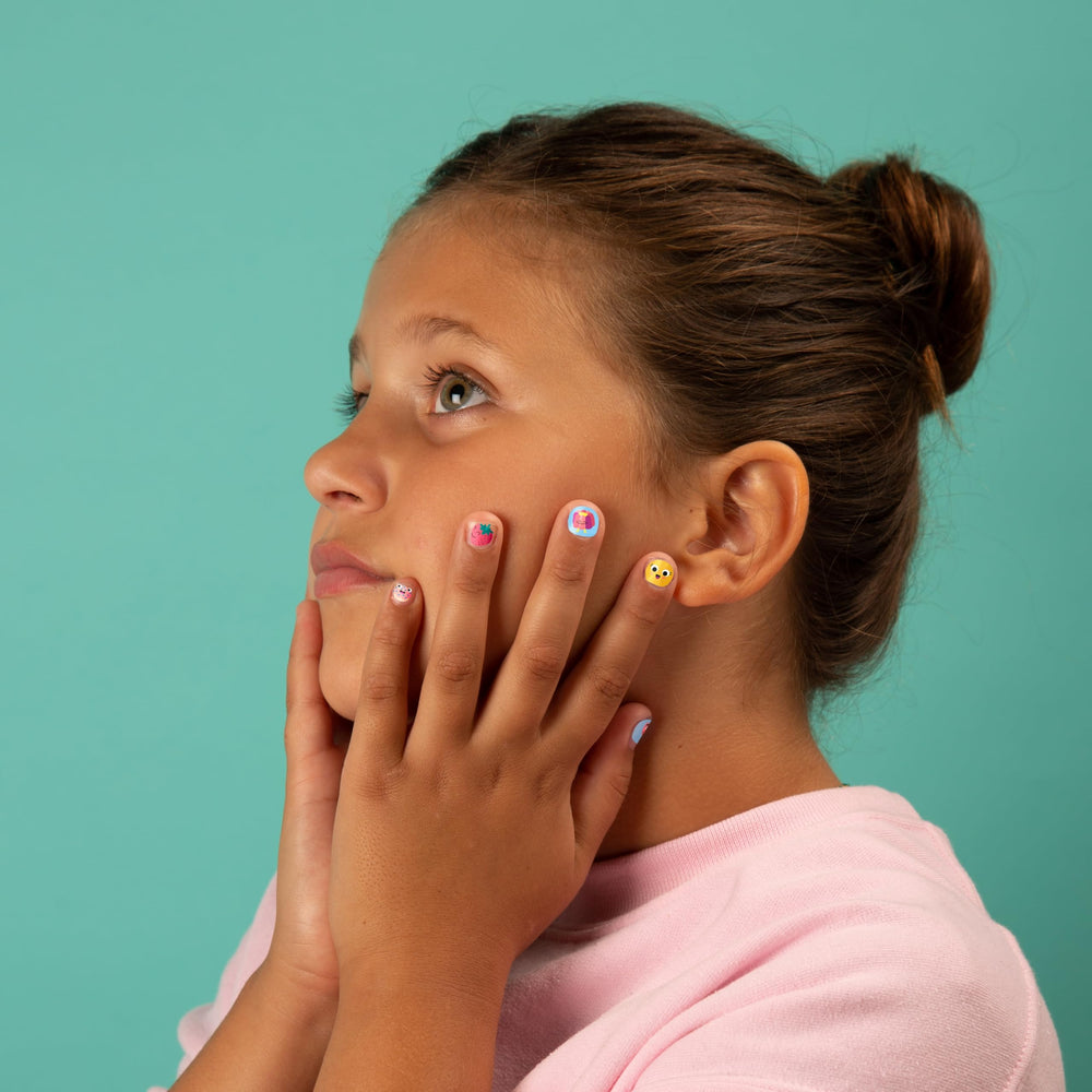 Omy Kawaii nails stickers suitable for kids age 3 and up.