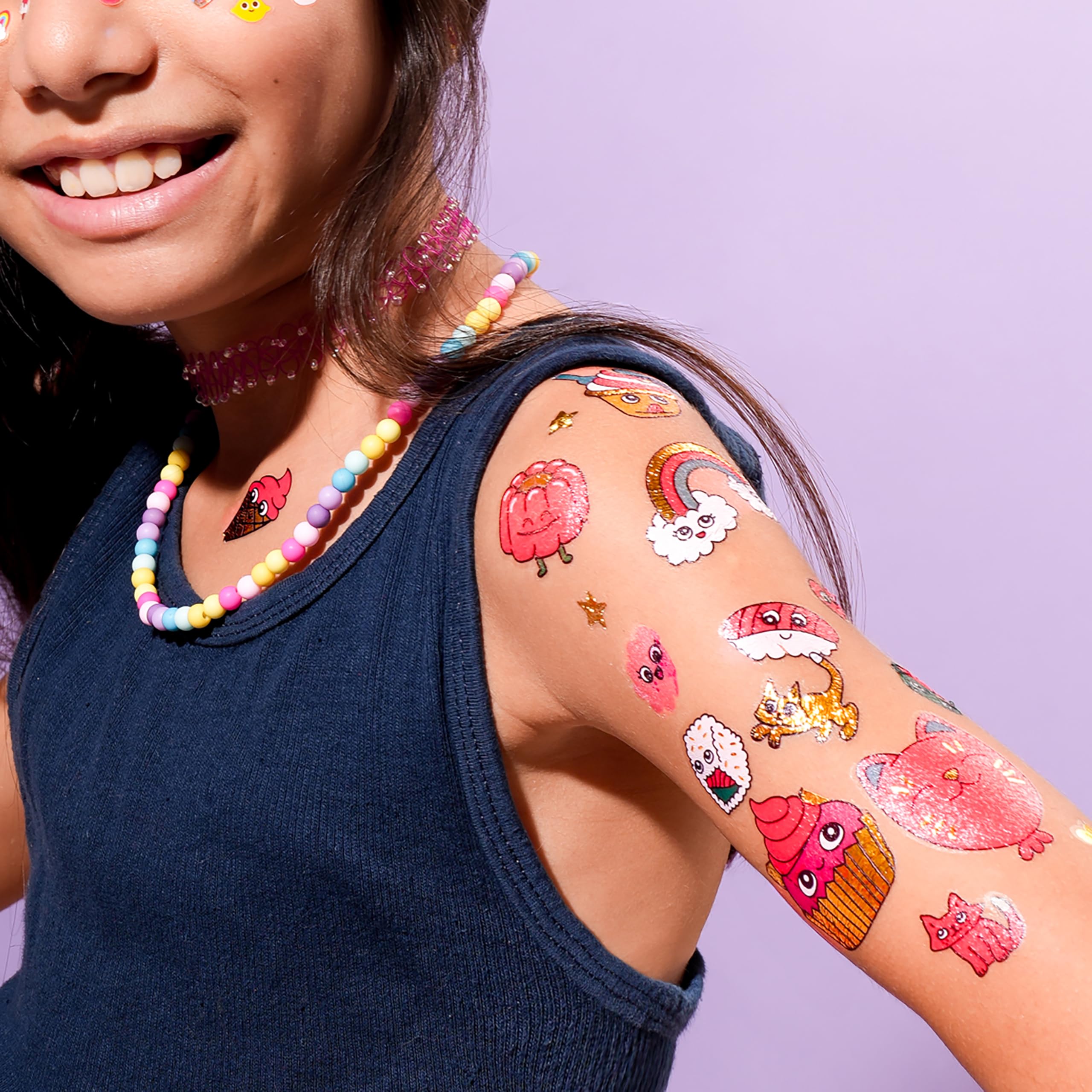 Omy Kawaii tattoos deliver quick, water-transfer application for kid-friendly fun