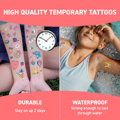 Omy Kawaii tattoos spread of 50 designs highlighting bold color options