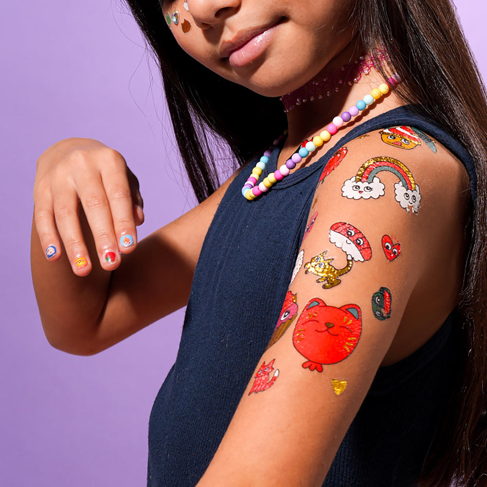 Omy Kawaii tattoos make great party gifts or goody bag fillers