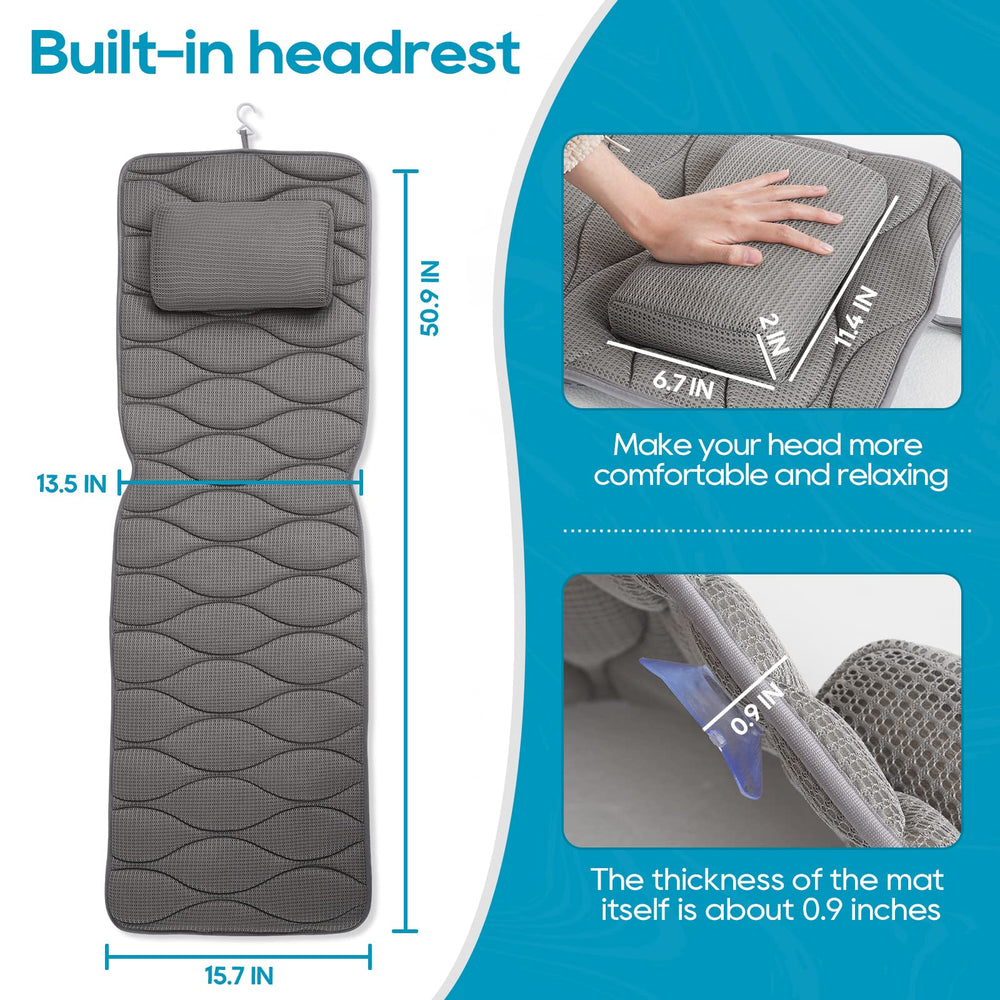 OMYSTYLE built-in hanging hook for quick drying and storage