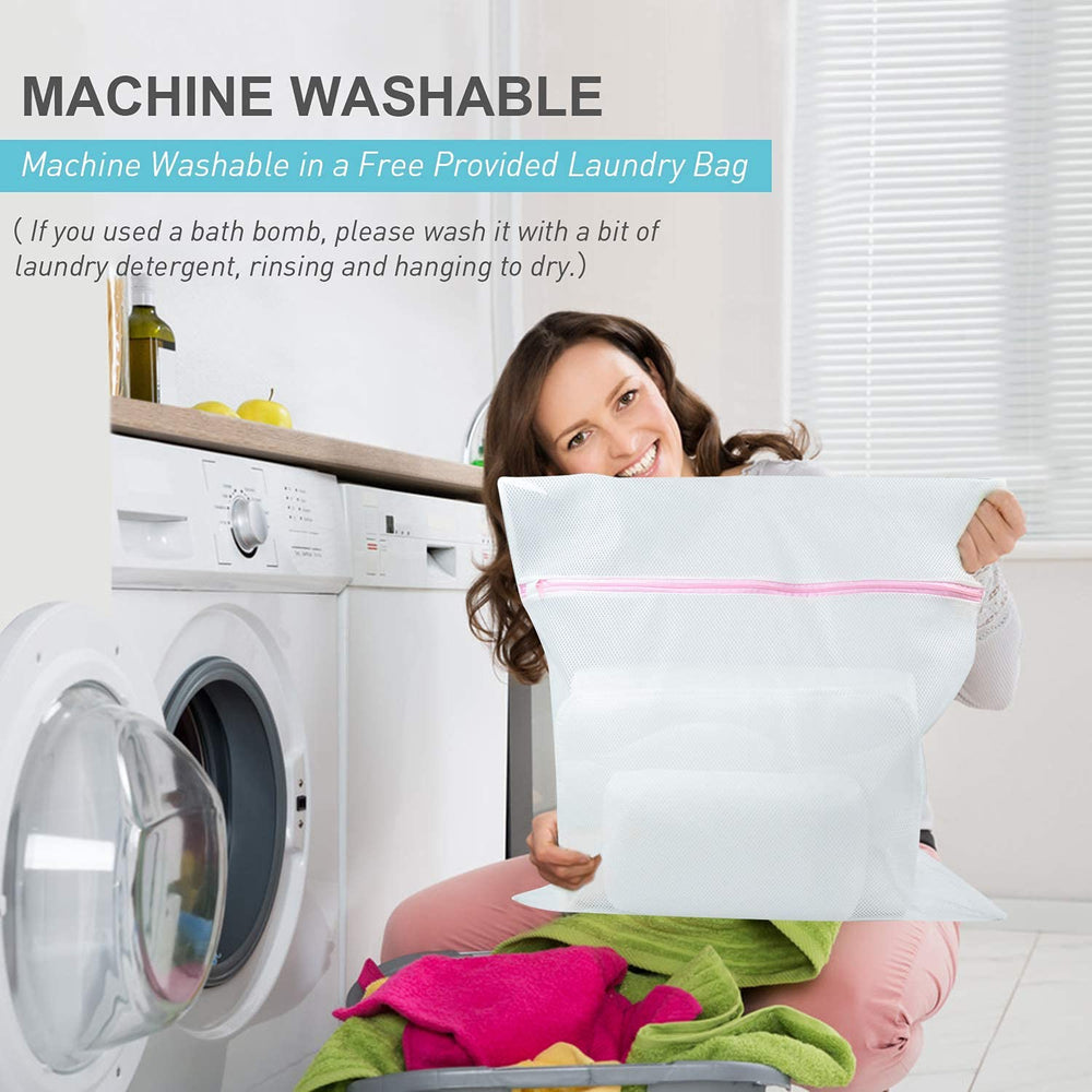 OMYSTYLE built-in hanging hook for quick drying and storage