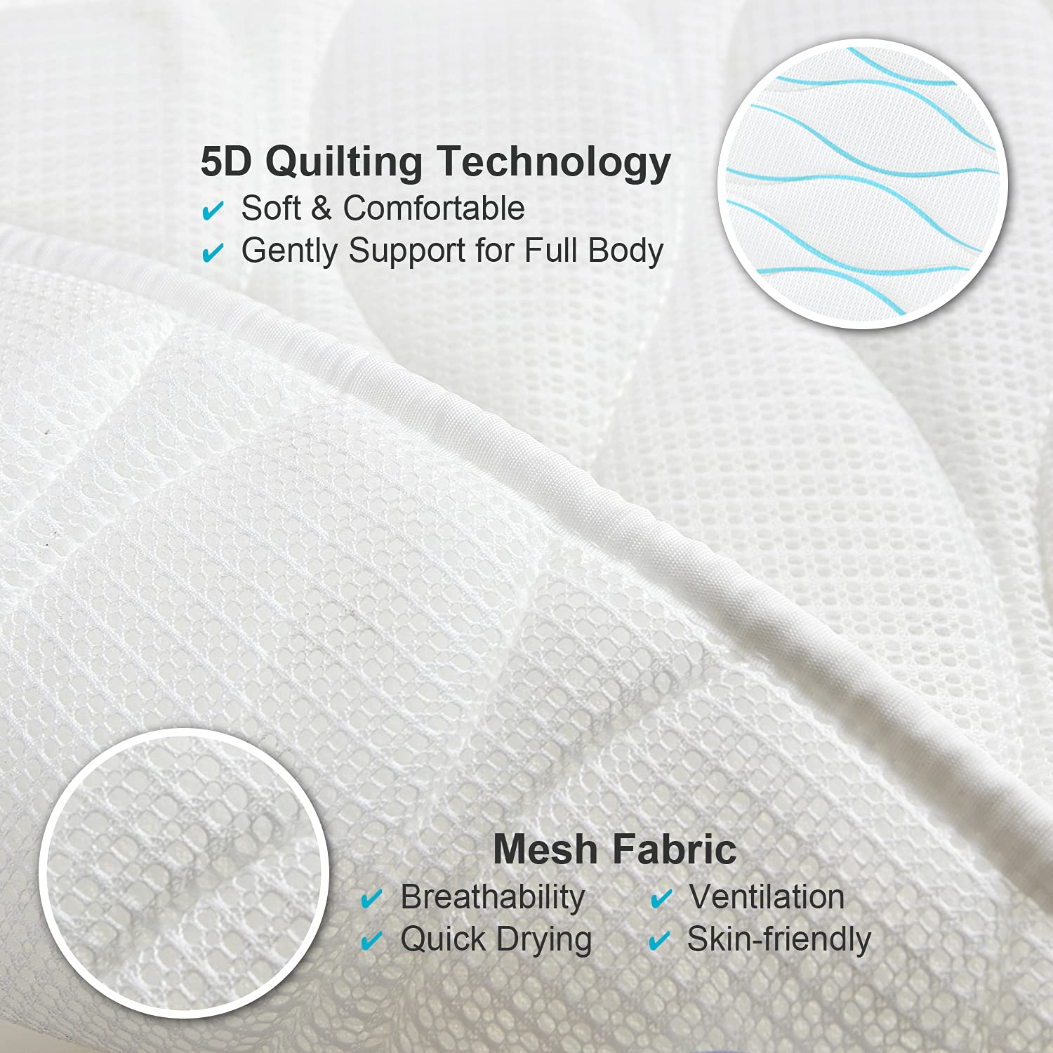 OMYSTYLE neck head support provides comfortable neck relief during baths