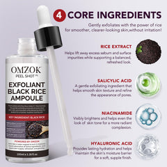 OMZOK Niacinamide Arbutin Whitening serum bottle for even skin tone.