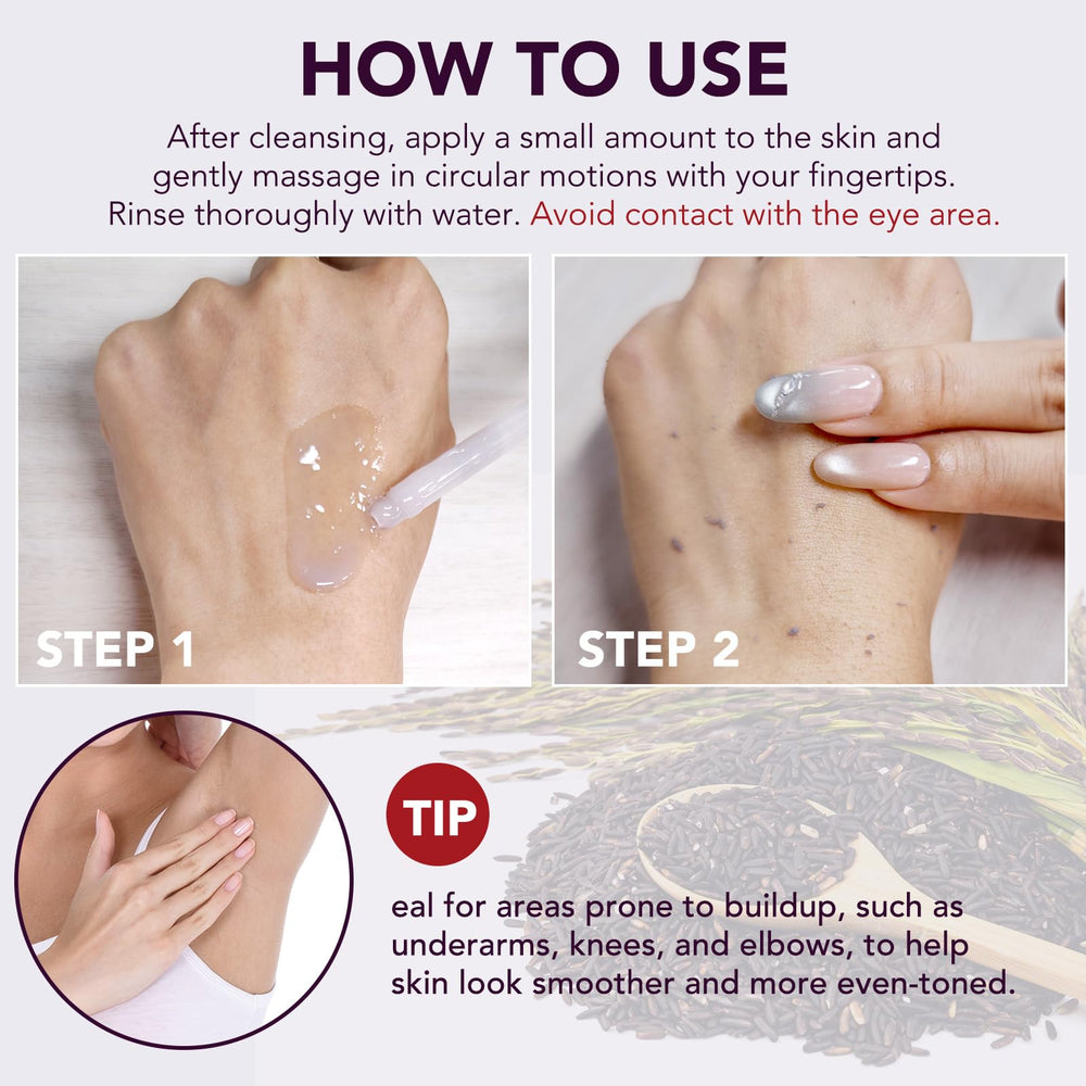 OMZOK Peel Shot Glow reminder image highlighting sun protection after use.
