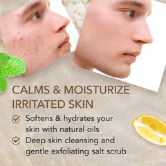 O Naturals lemon oil fragrance swirl suggests uplifting citrus scent for morning routines