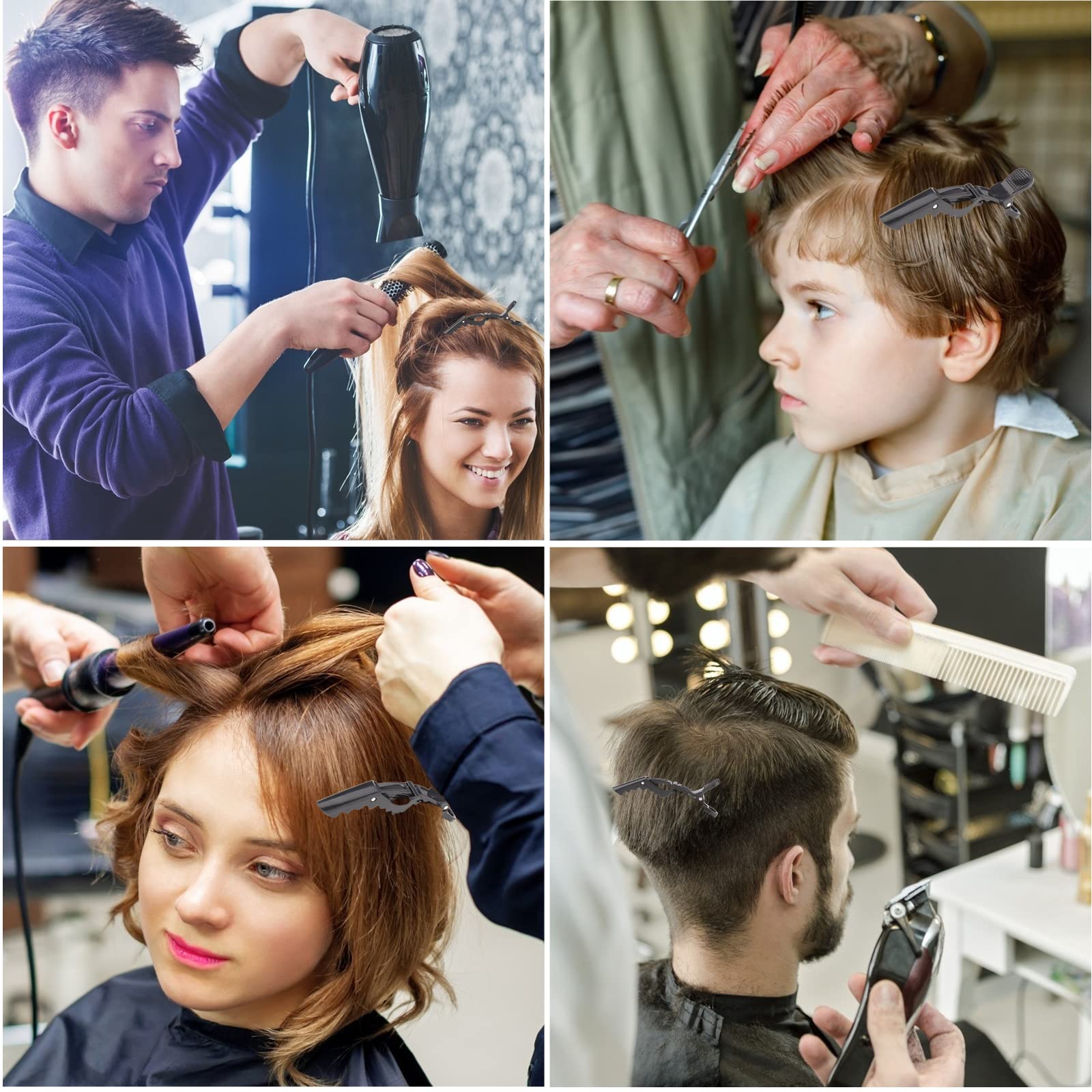 Ondder blow-dry styling clip helps secure hair during drying and shaping