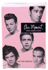One Direction Our Moment hands applying fragrance for all-day confidence