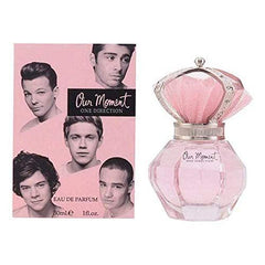 One Direction Our Moment packaging back shows compact details for quick reference