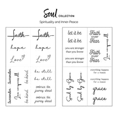One Grace Soul Collection long-lasting waterproof tattoo lasts days with proper care
