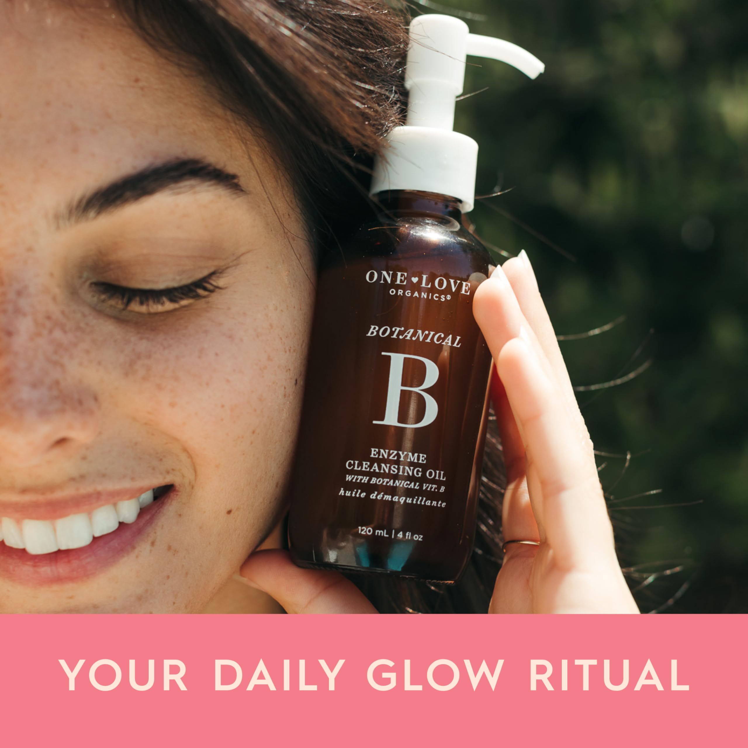 One Love Organics Botanical B Enzyme Cleansing Oil is fragrance-free and cruelty-free