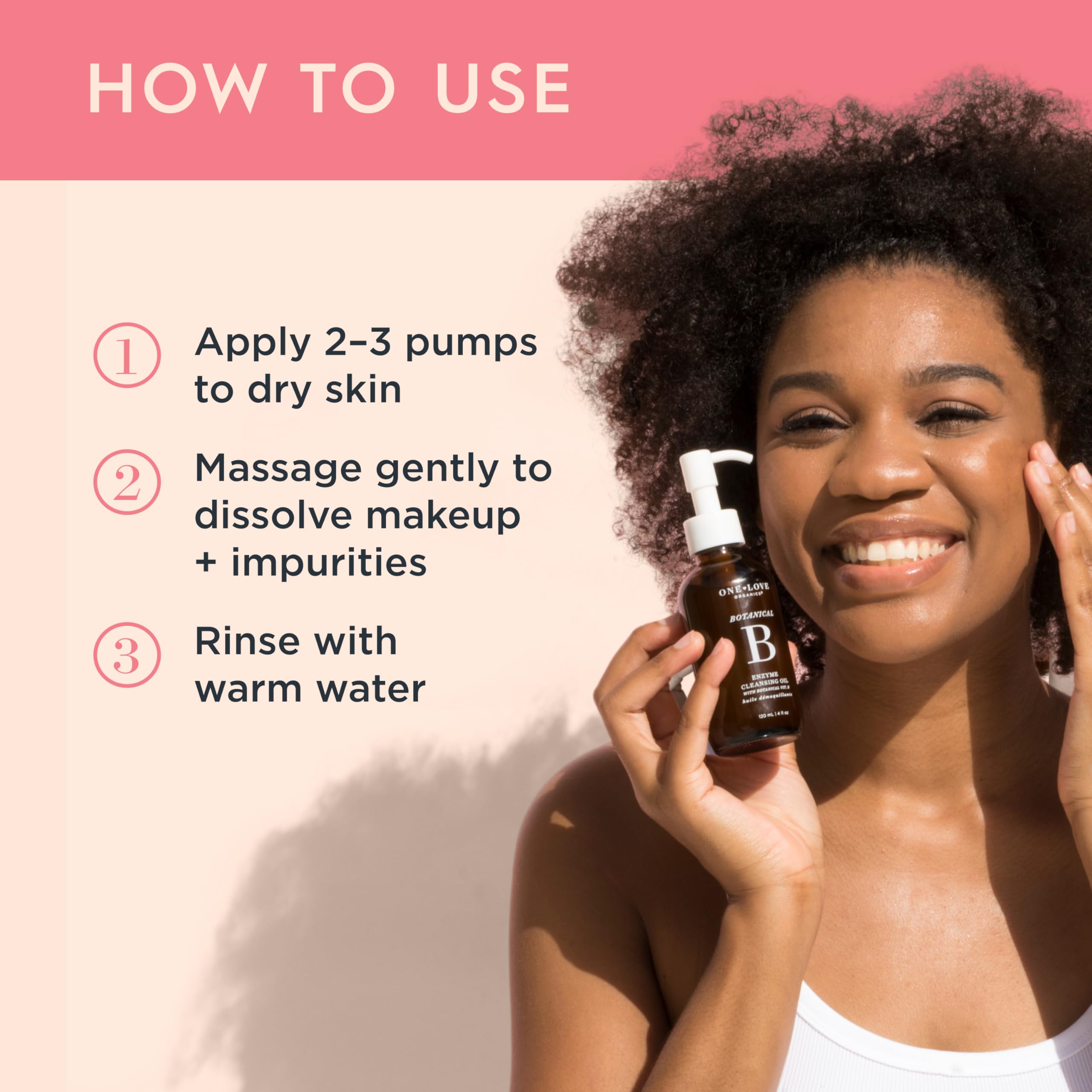 Papaya enzymes exfoliate gently for brighter, smoother skin in One Love Organics oil