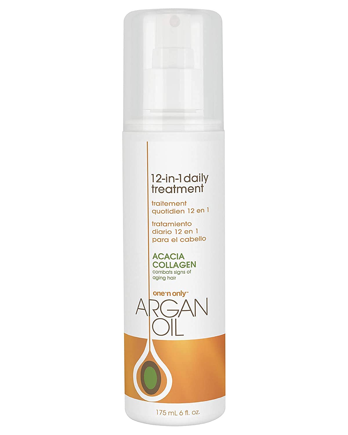 One 'N Only Argan Oil 12-in-1 bottle for lightweight daily conditioning and shine